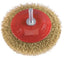 SPAZZOLA ACCIAIO CONICA + GAMBO 466.00 PG MM 90 G.MM 6X25