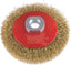 SPAZZOLA ACCIAIO CONICA + FILETTO PG 468.00 MM 120 F.M14