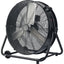 VENTILATORE INDUSTRIALE + RUOTE EFFE WIND 24 VOLT 230 WATT 180 MM 610 VELOCITA 3