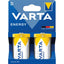 PILA TORCIA D ENERGY VARTA ALCALINA VOLT 1,5 CF=PZ 2