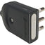 SPINA MOBILE ORIENTABILE ELECTRALINE NERO 2P+T 16A