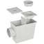 POZZETTO DERIVAZIONE PLUVIALE PLASTICA MM 80/100