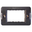 SUPPORTO FRUTTI ONDA MARLANVIL PC NERO POSTI 3