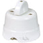 INTERRUTTORE DEVIATORE UNIPOLARE COUNTRY FME CERAMICA BIANCO VOLT 250 A 10