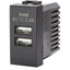 PRESA USB ABL NERO 2 PRESE USB VOLT 5 A 2.4