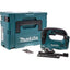 SEGHETTO ALTERNATIVO BATTERIA DJV182ZJ MAKITA VOLT 18 SOLO CORPO MACCHINA + VALIGETTA