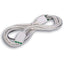 PROLUNGA LINEARE BIPASSO FME BIANCO 2P+T 16A N°XMMQ 3X01,0 MT 3