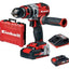 TRAPANO AVVIT PERCUS BATT TE-CD18/50-LI-I EINHELL VOLT 18X2 AH 2 X-CHANGE +VALIGIA
