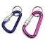 MOSCHETTONE PORTACHIAVE A PERA + VITE CHIUSURA ALLUMINIO MIX COLORI MM 70
