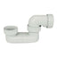 SIFONE PP RIBASSATO VASCA BIANCO 1"1/2