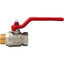 VALVOLE SFERA TOTALE + LEVA MF IDEAL 091 ITAP OTTONE NICHELATO 3/4MF
