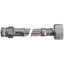 FLESSIBILE FLEXCORE MF PARIGI INOX 304/PE-RT + GUARNIZIONE 1/2MF CM 25