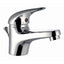 MISCELATORE LAVABO START H25 CROLLA OTTONE CROMATO + PILETTA 1"1/4