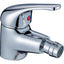 MISCELATORE BIDET SIRIO H23 CROLLA OTTONE CROMATO + PILETTA 1"1/4