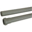 TUBO SCARICO IDRICO AD INNESTO 1 BICCHIERE PP GRIGIO MM 40 CM 200