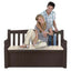 CASSAPANCA EDEN GARDEN KETER PP MARRONE CM 140X84 H.CM 60