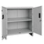 ARMADIO TUTTOPIANI SMONTATO PROMETAL VERN GRIGIO H.MM 800 MM 800X400