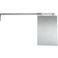 CARTELLO AVVISI SCAFFALE MARKET A4 ASTA TELESCOPICA CM 60-90 + GANCIO CREMAGLIERA