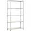 SCAFFALE KIT 5 RIPIANI ASTE INTERE PROMETAL VERN GRIGIO CM 40X 90 H.CM 200