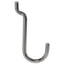 GANCIO UNCINO ACCIAIO X PANNELLO ESPOSITIVO CROMATO N° 4 MM 22X53