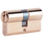 CILINDRO SAGOMATO 8209 ISEO OTTONE CHIAVI 3 CAMMA DIN MM 80 30+50