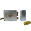 SERRATURA LEGNO APPLICARE P27 FACCHINETTI ZINCATA C.TONDO FISSO M2+SCR DX E.MM 60