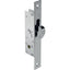 SERRATURA MONTANTE INFILARE YF15 YALE B.Q NICH F.MM 16 C/SPILLO GANCIO E.MM 20