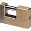 LUCCHETTO RETTANGOLARE 2800 POTENT OTTONE SATINATO CHIAVI 2 MM 76