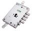 SERRATURA METALLO APPLICARE 85571 MOTTURA F.SAGOM M2 TRIPL+SCR IP.MM 28 E.MM 63 SX