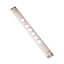 CONTROPIASTRA 94275 MOTTURA ZINCATA MM 356X35 H.MM 3 I.MM 28