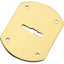 MOSTRINA PORTA BLINDATA A BOTTE 95223/B MOTTURA DM OTTONE MM 52X70