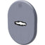 MOSTRINA PORTA BLINDATA 4301 SECUREMME DM OTTONE CROMO SATINATO MM 82X62
