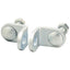 OCCHIOLI FISSI CANCELLO ASSA ABLOY ZINCATI VITE MM 75 REGOLAZ. MM 26 CF=PZ 2