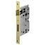 SERRATURA PATENT B.QUADRO OTTONATO 572 AGB I.MM 70 F.MM 20 E.MM 45 CF=PZ 2