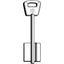 CHIAVE DOPPIA MAPPA BETA 5BE1 SILCA OTTONE NICHELATO
