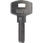 CHIAVE PUNZONATA IBFM K-2402 ORIGINALE OTTONE NICHELATO