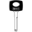 CHIAVE AUTO HUF YMOS HU41P SILCA OTTONE NICHELATO