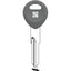 CHIAVE AUTO HONDA ZD40RDP SILCA OTTONE NICHELATO