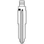 CHIAVE FLIP AUTO MITSUBISHI MIT11RCH SILCA OTTONE NICHELATO