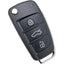 TELECOMANDO AUTO + TRANSPONDER HU66AR09 SILCA AUDI