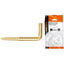 RAMPINO A VITE OTTONE SELF WORKIT MOD 18X40 MM 30X14X3,0 CF=PZ 4