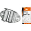GUIDACINGHIA A RULLI FORI VERTICALI SELF WORKIT ZINCATO RULLI ACCIAIO H.MM 45 CF=PZ 2