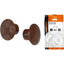 TAPPO COPRIFORO SELF WORKIT PLASTICA MARRONE MM 8 CF=PZ 30