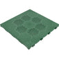 PIASTRELLA AUTOBLOCCANTE PP VERDE CM 40X40 H.CM 2,5