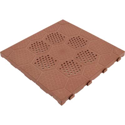 PIASTRELLA AUTOBLOCCANTE PP COTTO CM 40X40 H.CM 2,5 Immagine principale del prodotto