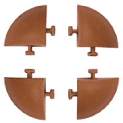 ANGOLARE X PIASTRELLA AUTOBLOCCANTE PP COTTO CM 5X5 H.CM 2,5 CF=PZ 4
