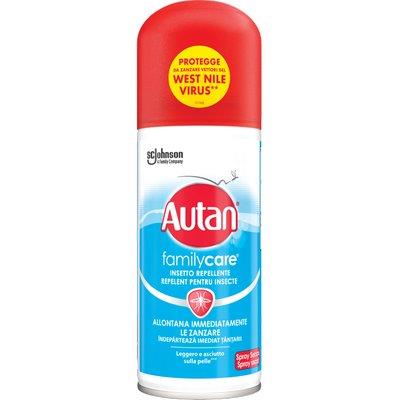 REPELLENTE INSETTI FAMILY CARE SECCO AUTAN SPRAY ML 100 Immagine principale del prodotto