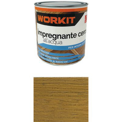 IMPREGNANTE CEROSO ACQUA WORKIT NOCE CHIARO ML 750 Immagine principale del prodotto