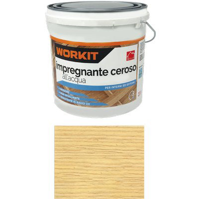 IMPREGNANTE CEROSO ACQUA WORKIT TRASPARENTE LT 2,5 Immagine principale del prodotto