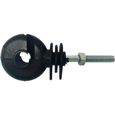 ISOLATORE ELETTRORECINZIONE OCCHIOLO VITE FERRO X FILO + CORDA Immagine principale del prodotto